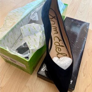 Sam Edelman Suede Black Women's Shoes